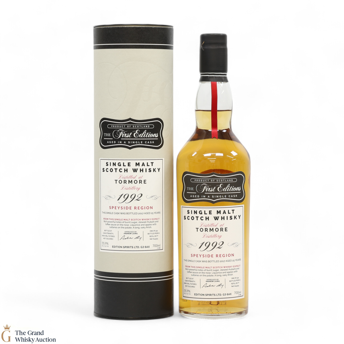 Tormore - 25 Year Old 1992 - The First Editions