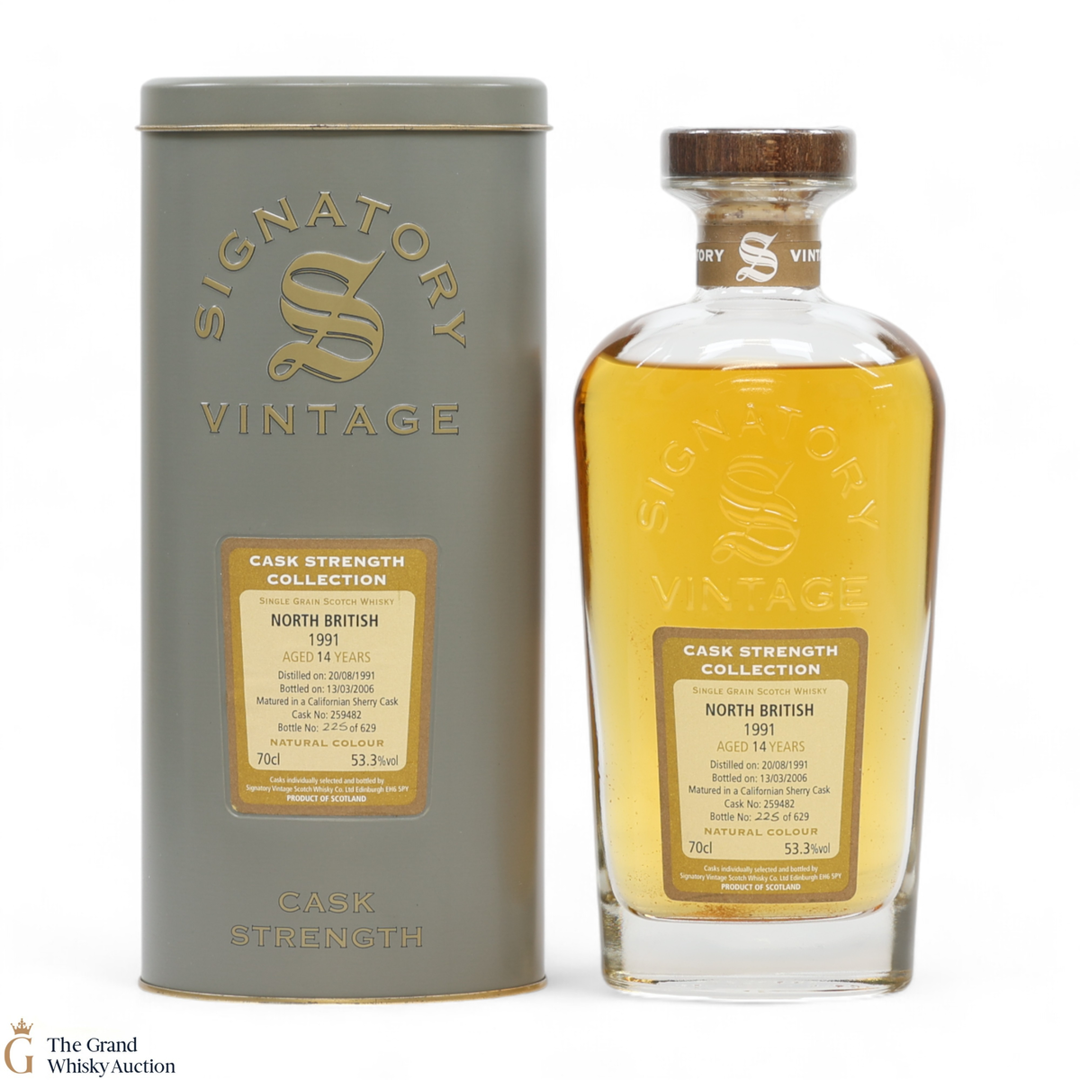 North British - 14 Year Old 1991 #259482 - Signatory Vintage