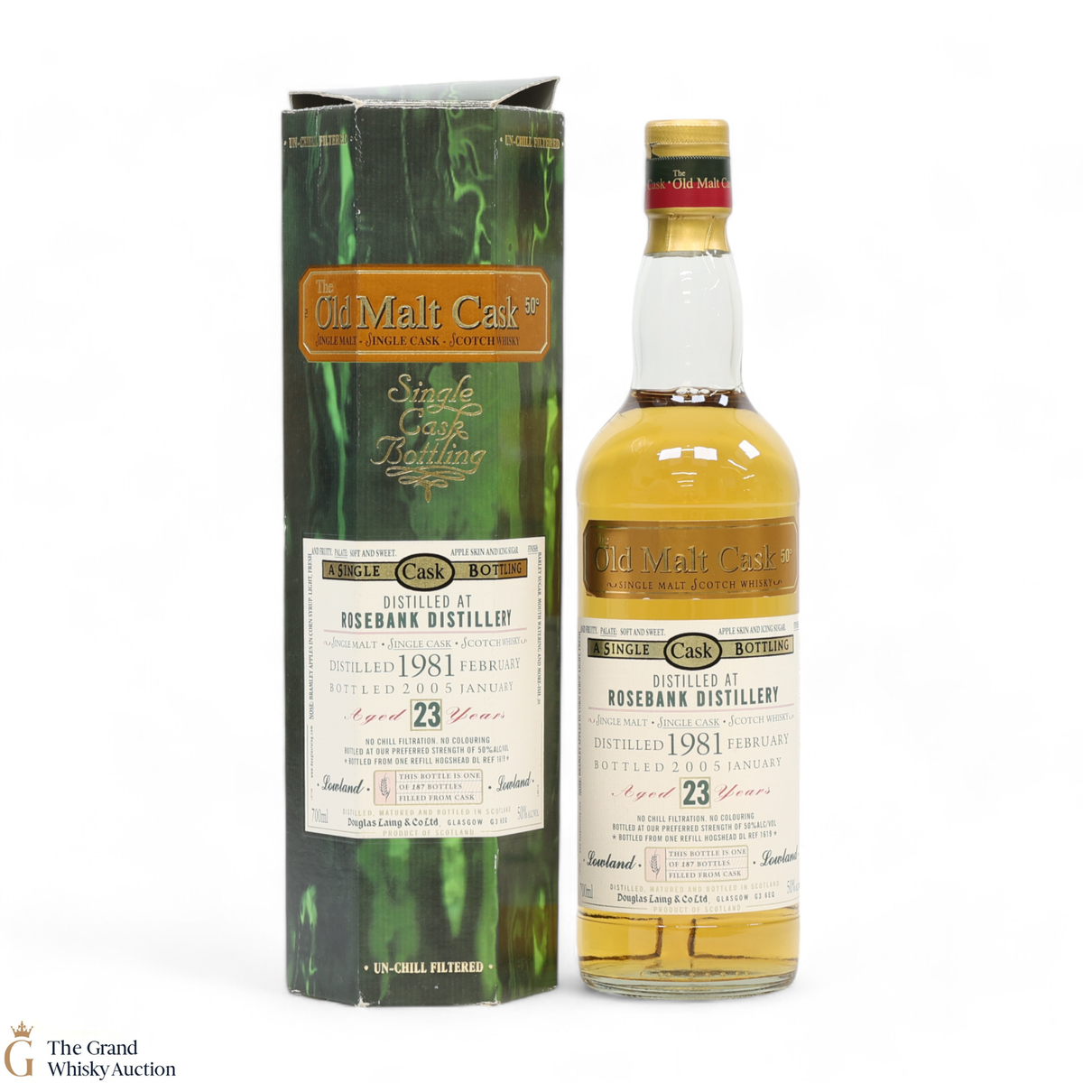 Rosebank - 23 Year Old 1981 - Old Malt Cask 