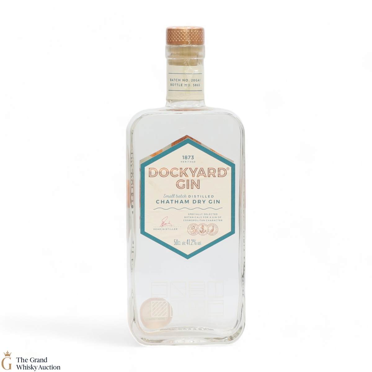 Copper Rivet - Dockyard - Chatham Dry Gin (50cl)
