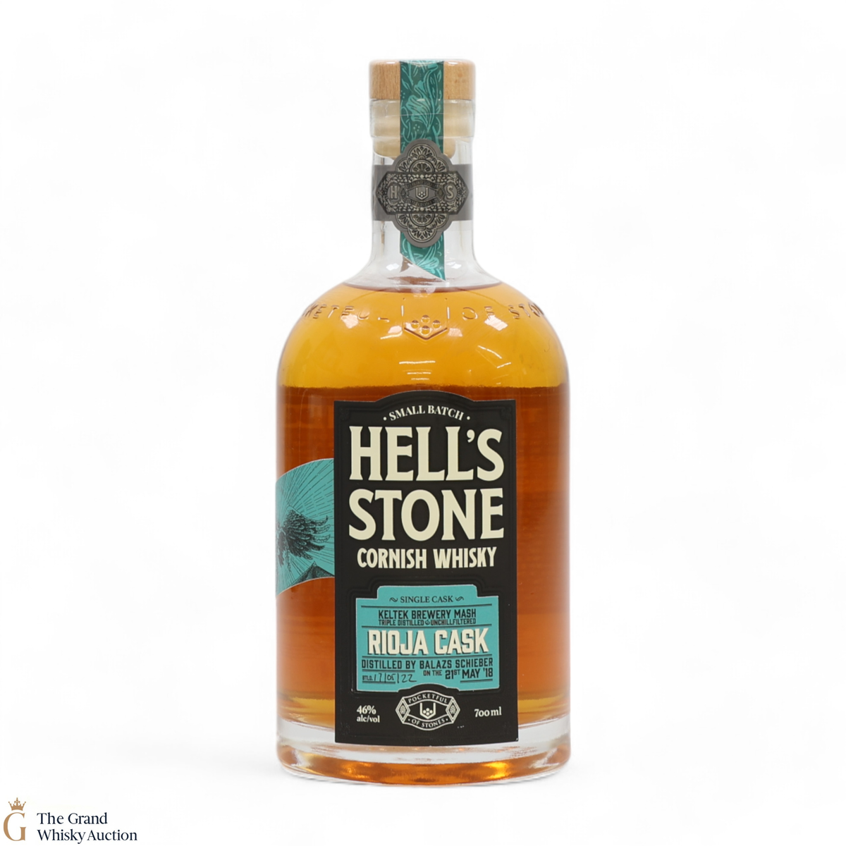 Pocketful of Stones - Hell's Stone - Rioja Cask - Cornish Whisky