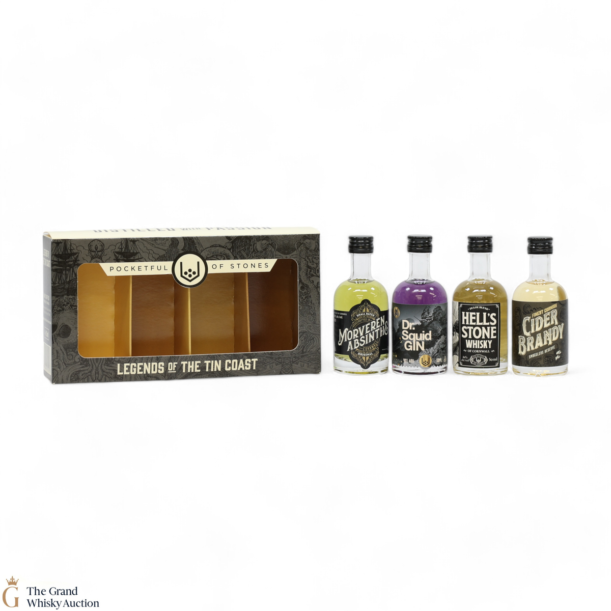 Pocketful of Stones - Legends of the Tin Coast Collection Set (4 x 5cl)