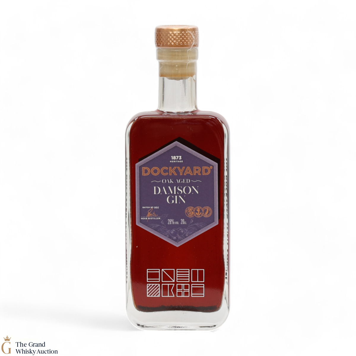 Dockyard - Oak Aged - Damson Gin (20cl)