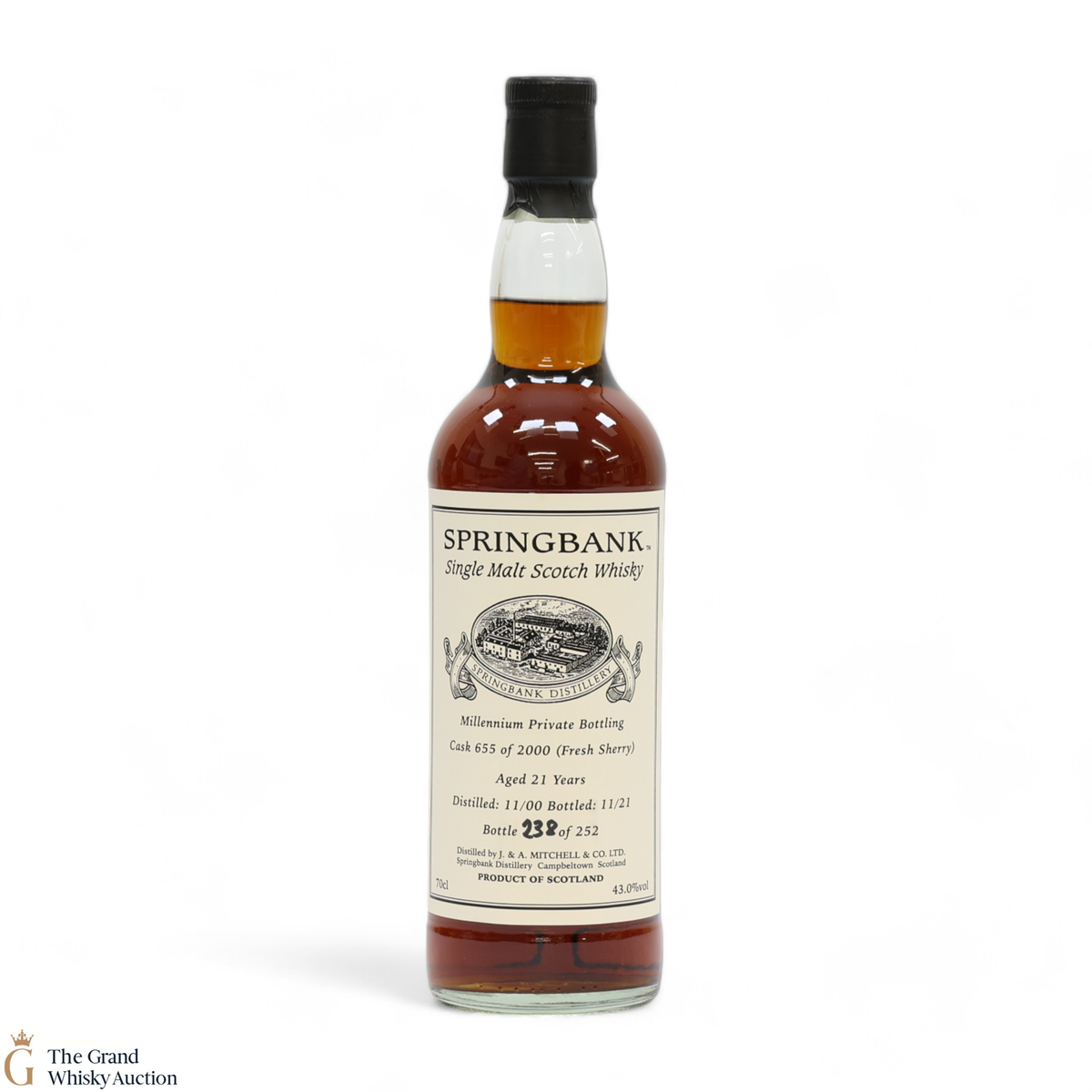 Springbank - 21 Year Old 2000 - Millennium Private Bottling 