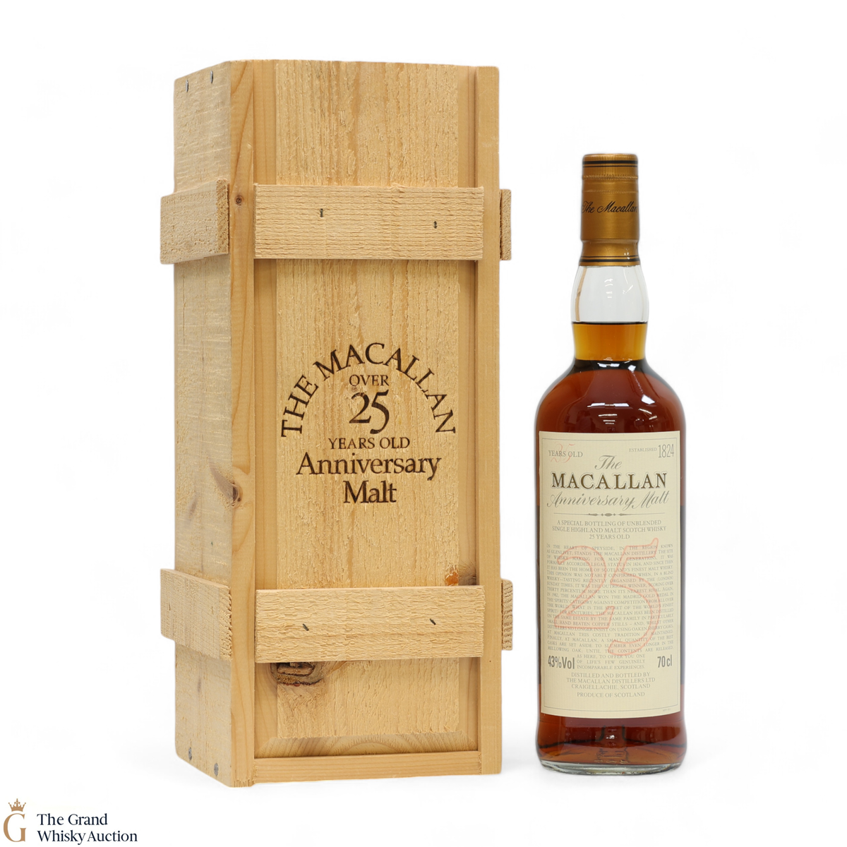 Macallan - 25 Year Old - Anniversary Malt