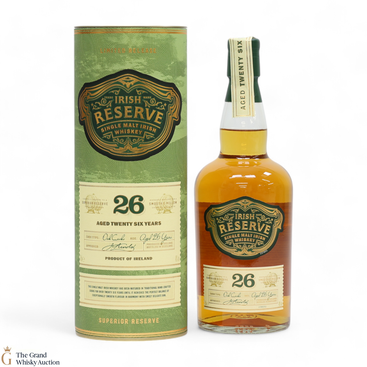 Irish Reserve - 26 Year Old Single Malt Irish Whiskey Limited Release
