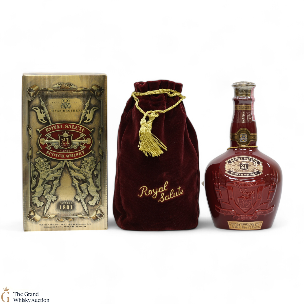 Chivas - Royal Salute - 21 Year Old - Ruby Flagon