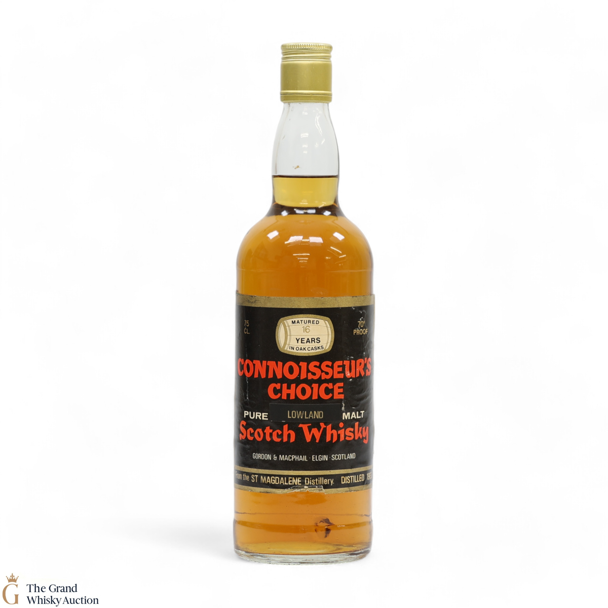 St Magdalene - 16 Year Old 1963 - Gordon and MacPhail Connoisseurs Choice - 70 Proof (75cl) (SIGNED)