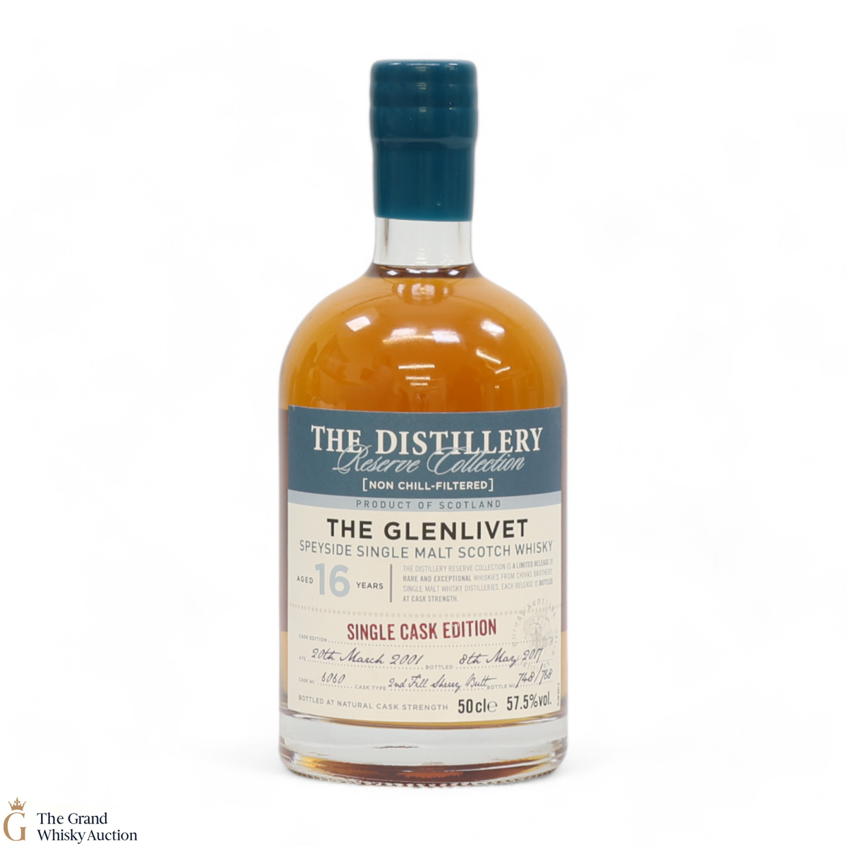 Glenlivet - 16 Year Old Single Cask Edition #6060 - Distillery Reserve Collection (50cl)