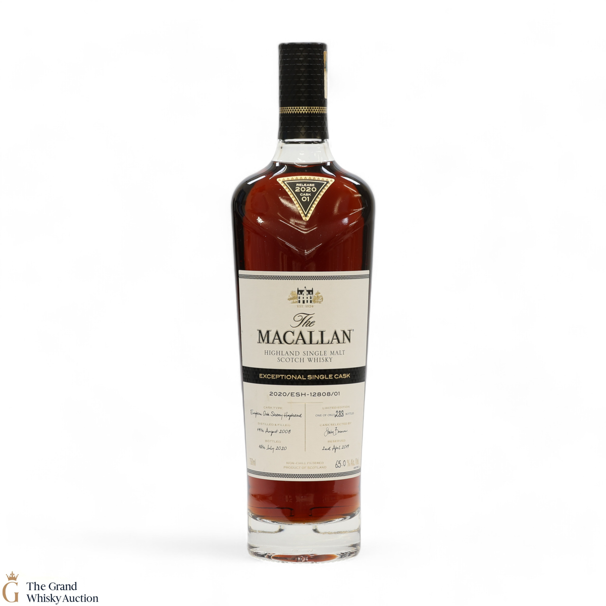 Macallan - 2008 Exceptional Cask #12808/01 2020 Release (75cl)