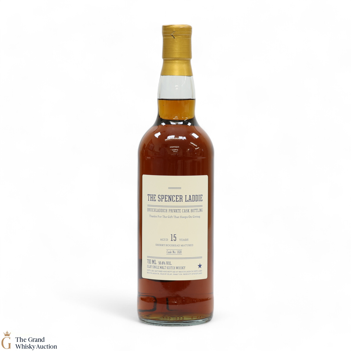 Bruichladdich -  15 Year Old - Private Cask #1620