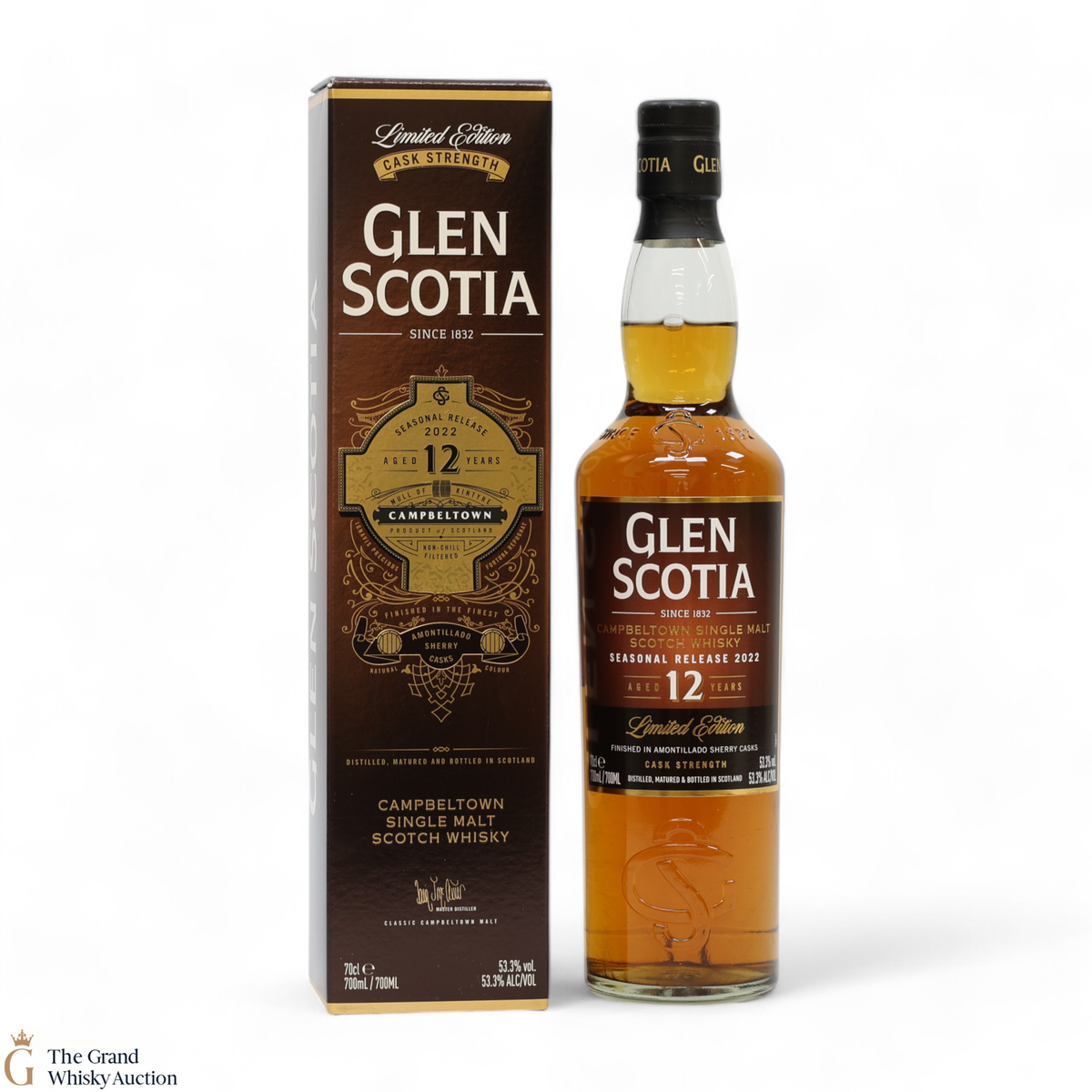 Glen Scotia - 12 Year Old - Amontillado Sherry Cask - 2022 Release