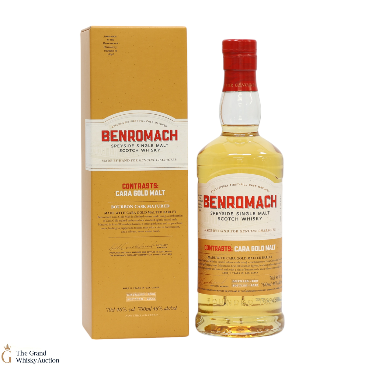 Benromach - 11 Year Old - Contrasts: Cara Gold Malt (2010-2022)