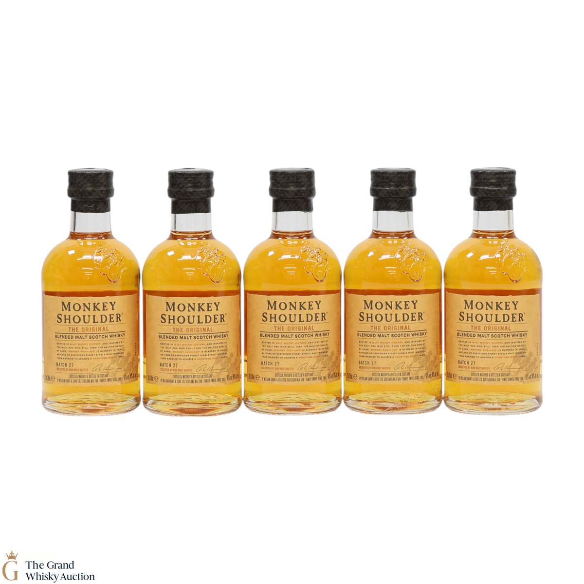 Monkey Shoulder - Batch 27 - Blended Malt (5x 20cl)