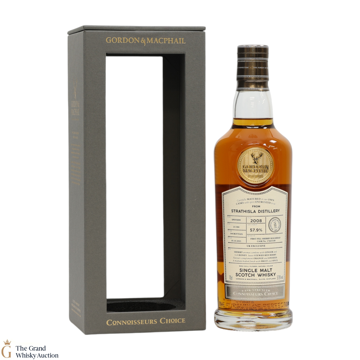Strathisla - 13 Year Old 2008 - Gordon & MacPhail Connoisseurs Choice - UK Exclusive