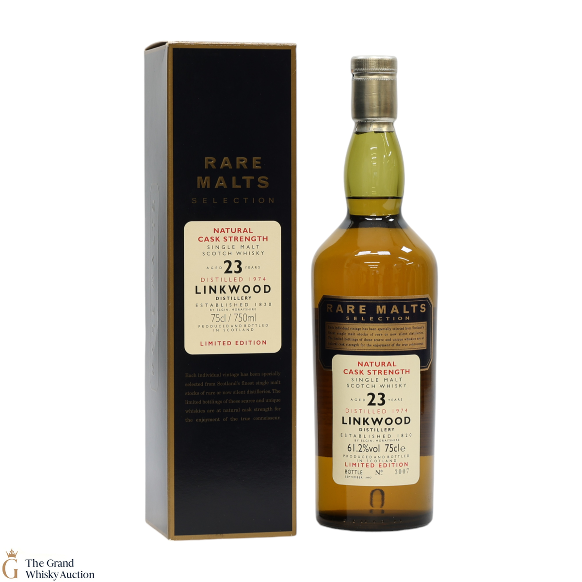 Linkwood - 23 Year Old 1974 - Rare Malts 61.2% (75cl)