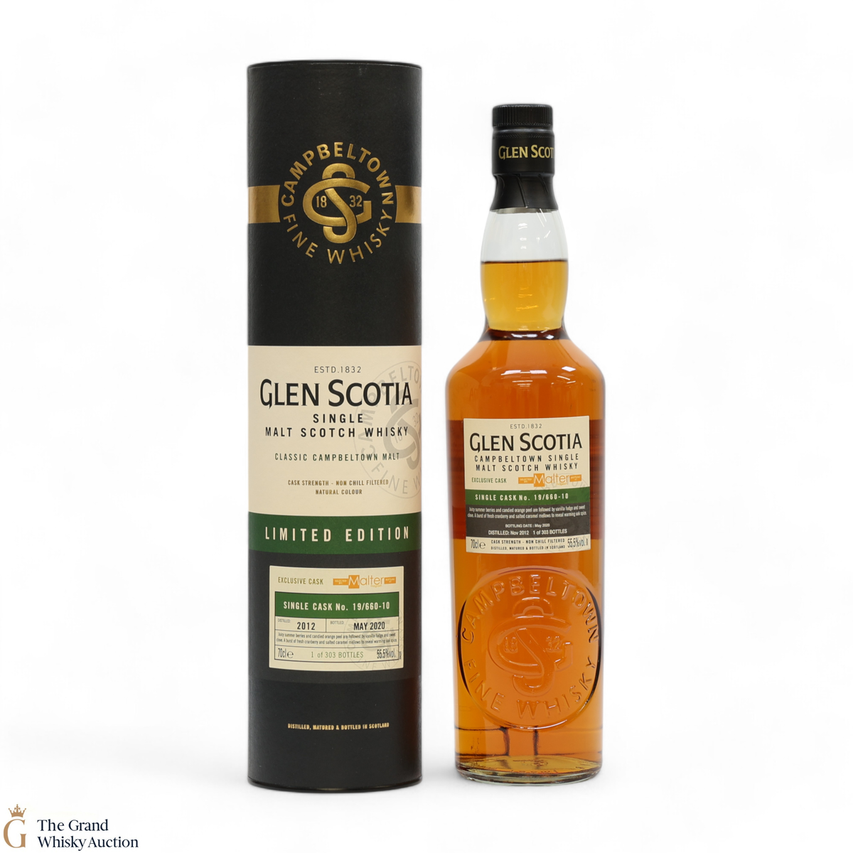 Glen Scotia - 2012 Single Cask #19/660-10 - Malter Magasin Bottling No 1 - Limited Edition