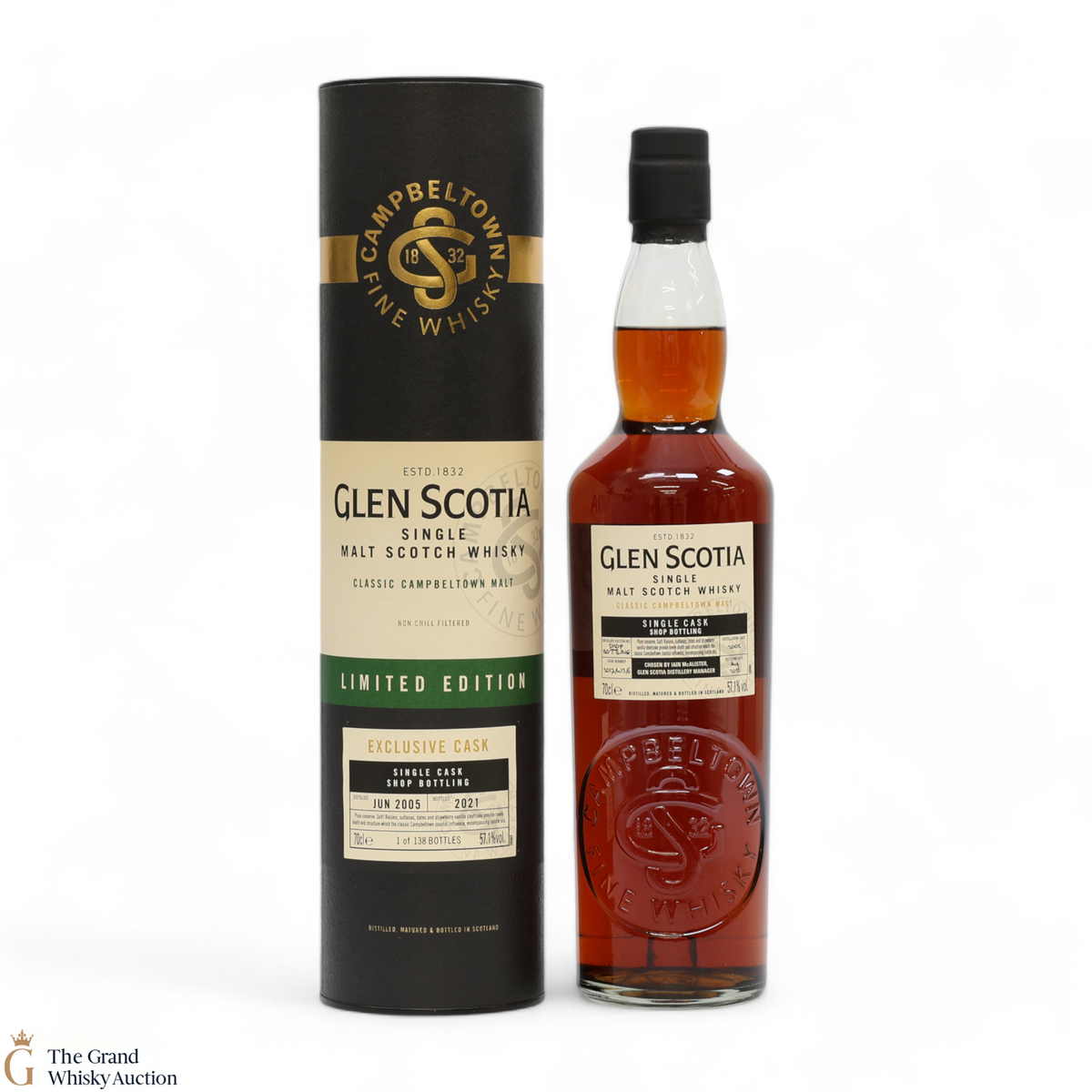 Glen Scotia - 2005 Single Cask #2017/413/6 - Shop Bottling