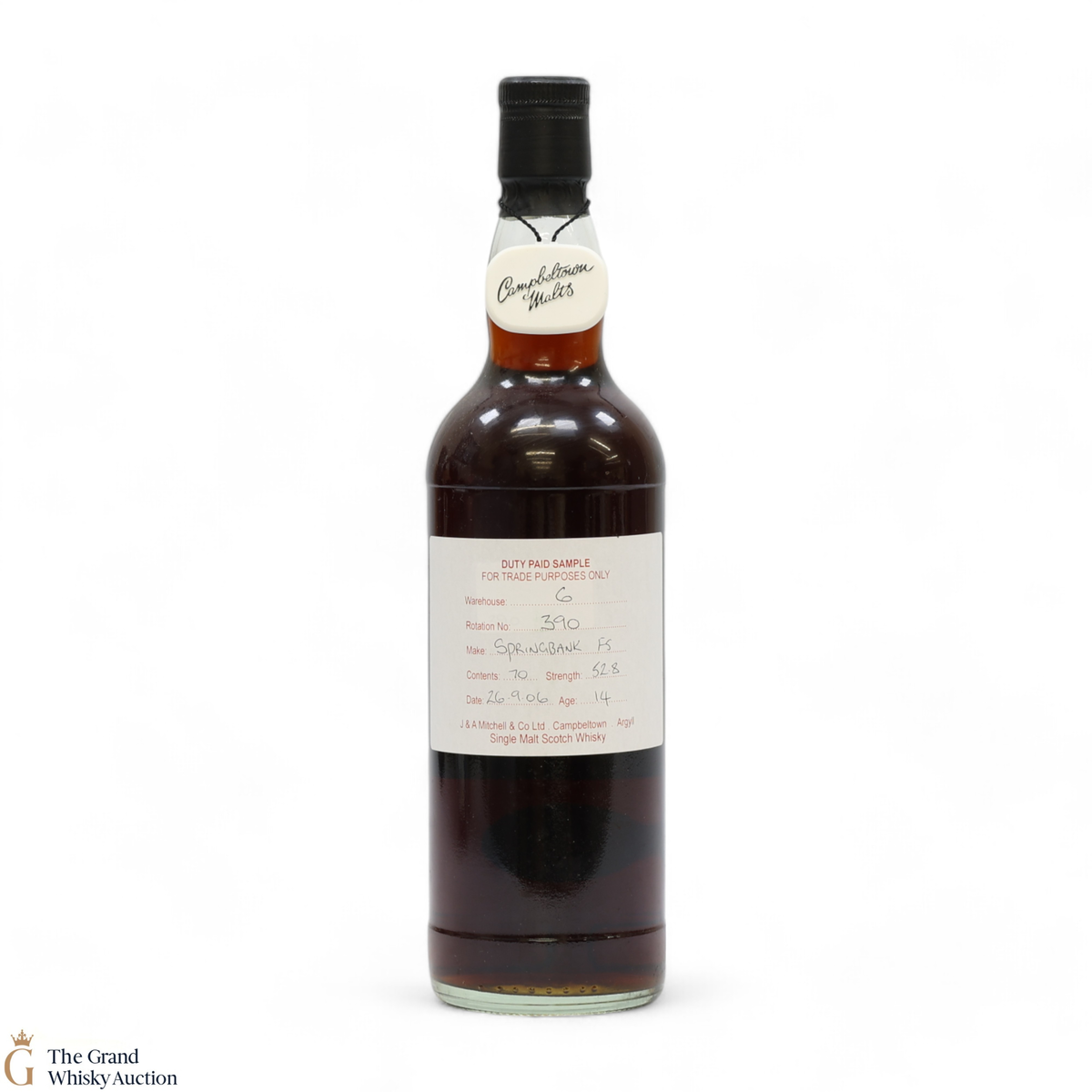 Springbank - 14 Year Old 2006 Fresh Sherry - Duty Paid Sample 52.8%