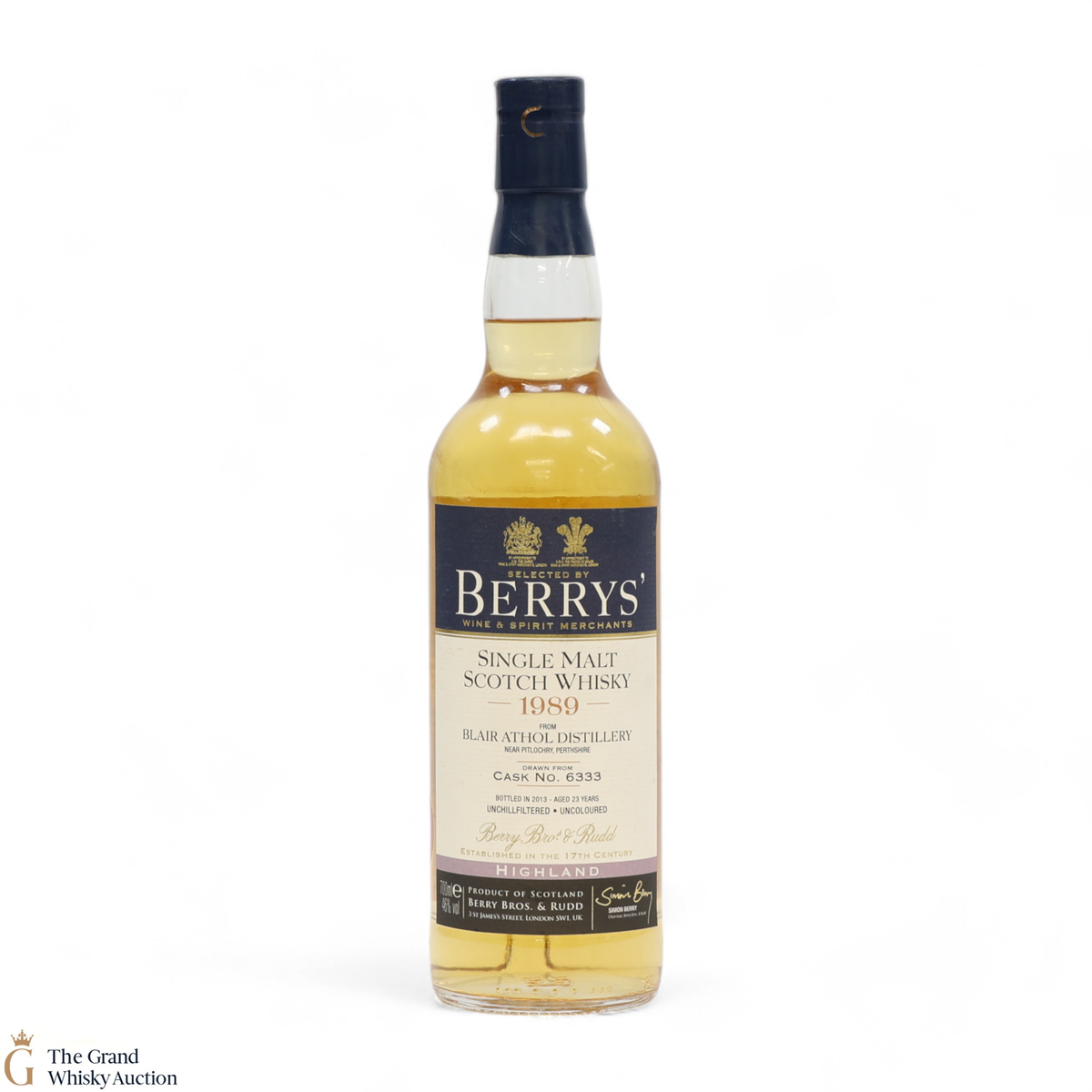 Blair Athol - 23 Year Old 1989 - Berry Bros & Rudd