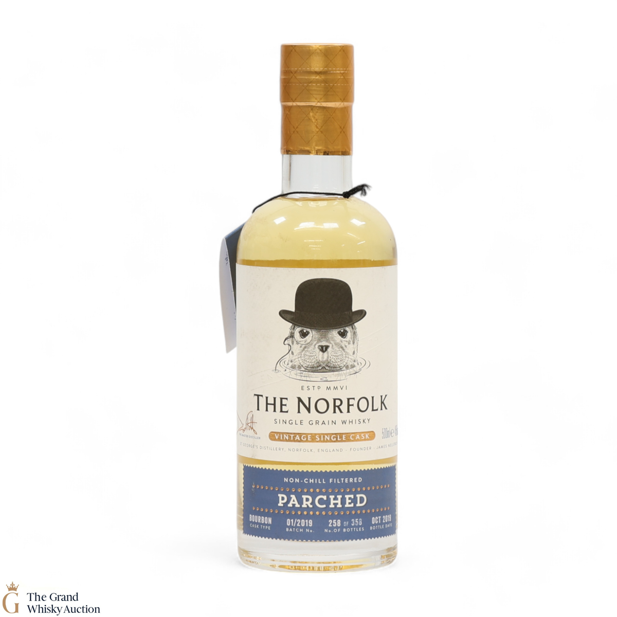 Norfolk - Parched Single Grain - Batch No. 01/2019 (50cl)
