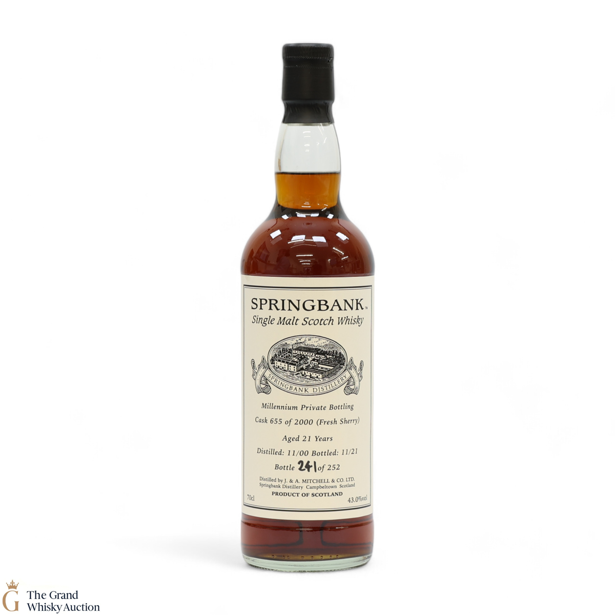 Springbank - 21 Year Old 2000 - Millennium Private Bottling 