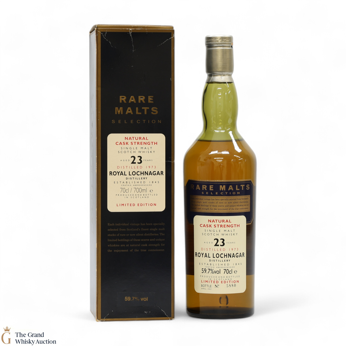 Royal Lochnagar - 23 Year Old - 1973 Rare Malts 59.7%