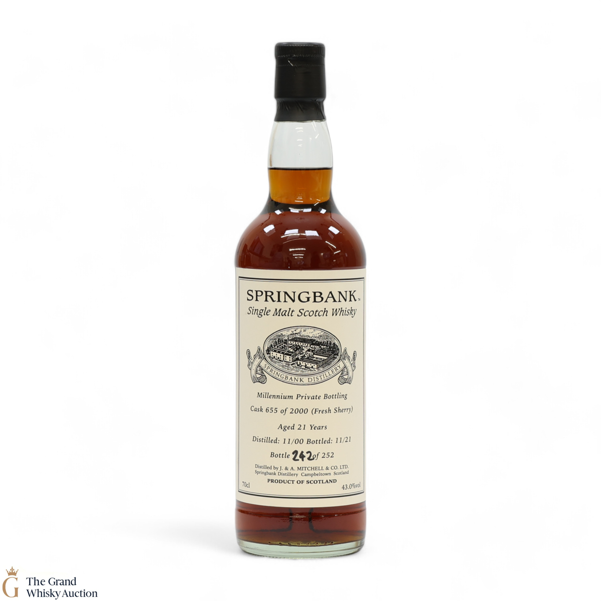 Springbank - 21 Year Old 2000 - Millennium Private Bottling 