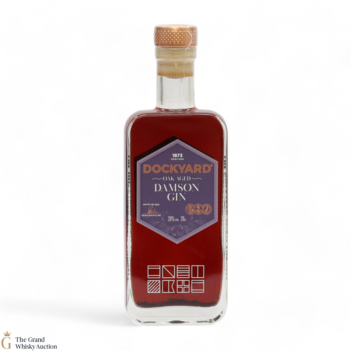 Dockyard - Oak Aged - Damson Gin (20cl)