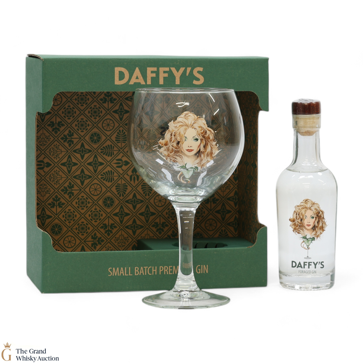 Daffy's - Foraged Gin Gift Set (20cl) & Branded Glass (x1) - Small Batch