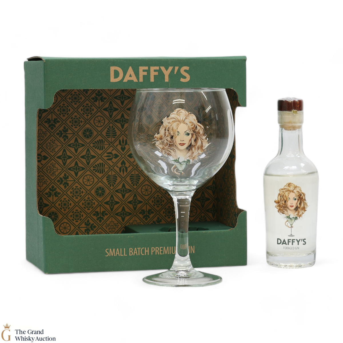 Daffy's - Foraged Gin Gift Set (20cl) & Branded Glass (x1) - Small Batch