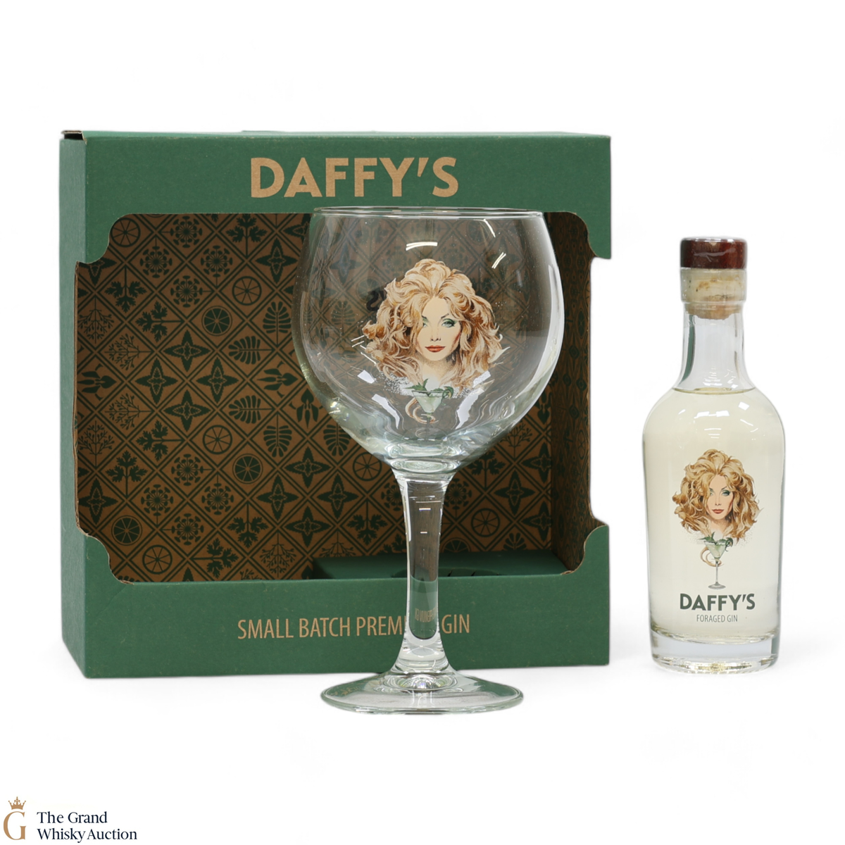 Daffy's - Foraged Gin Gift Set (20cl) & Branded Glass (x1) - Small Batch