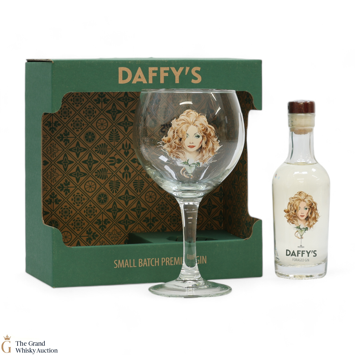 Daffy's - Foraged Gin Gift Set (20cl) & Branded Glass (x1) - Small Batch