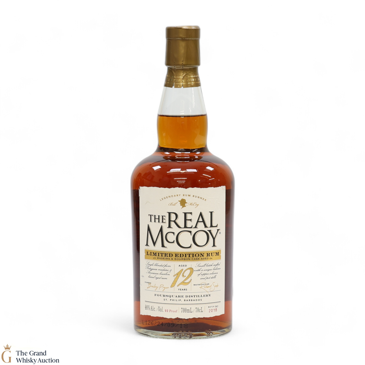 Foursquare - The Real McCoy - 12 Year Old Rum - Limited Edition