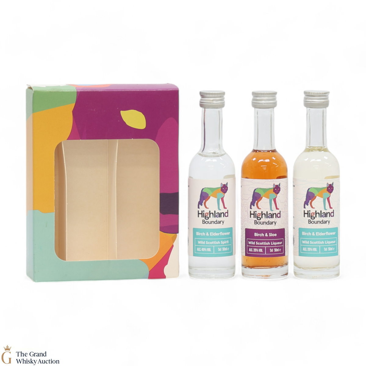 Highland Boundary - Wild Scottish Collection Set (3 x 5cl)
