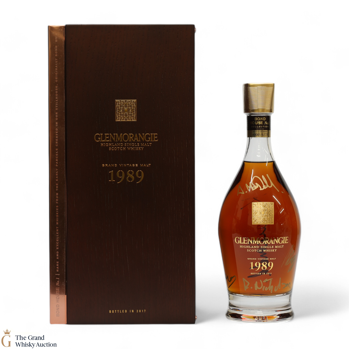Glenmorangie - 1989 Grand Vintage (2017) - Bond House No.1 Collection (SIGNED)