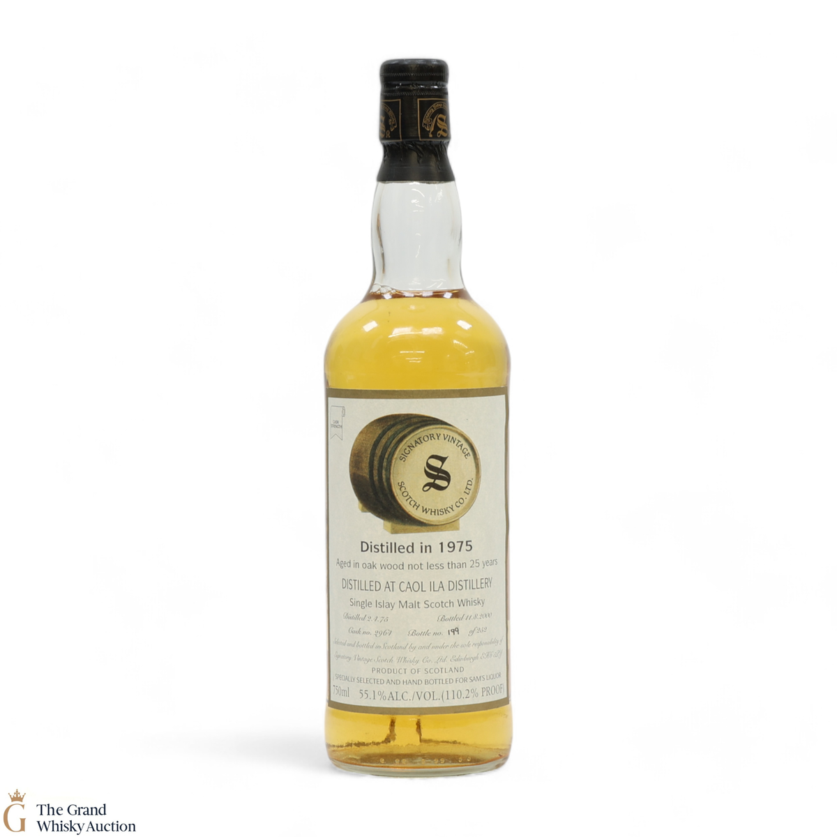 Caol Ila - 25 Year Old 1975 #2964 - Signatory (75cl)