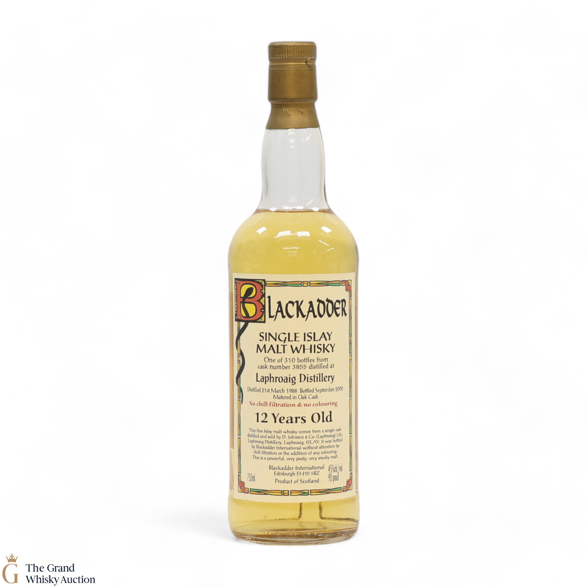 Laphroaig - 12 Year Old 1988 - Blackadder (75cl)