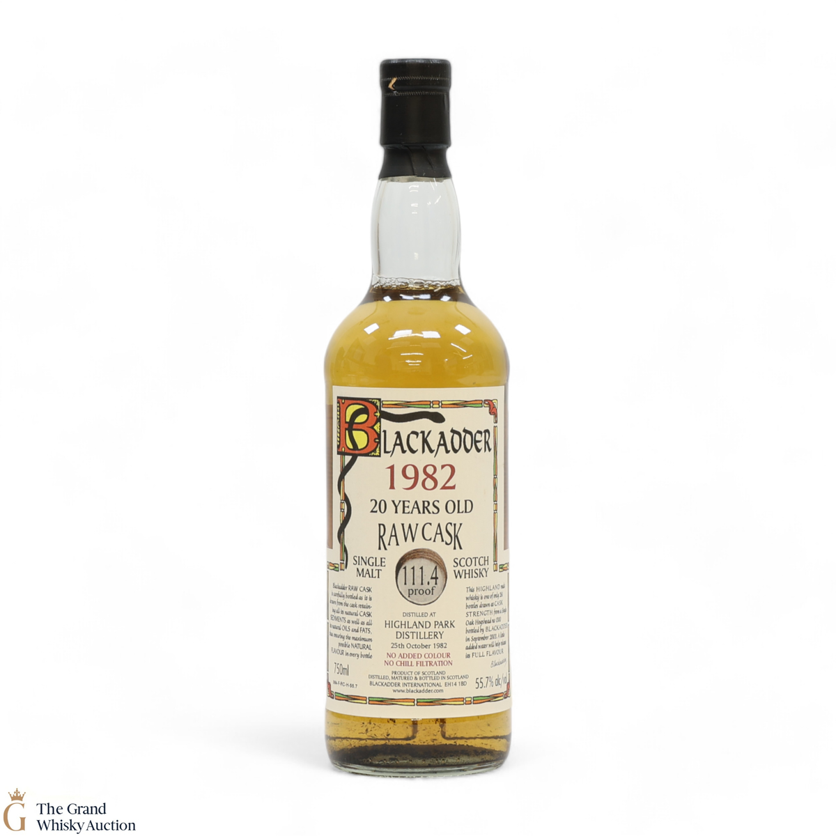 Highland Park - 20 Year Old 1982 - Raw Cask - Blackadder (75cl)