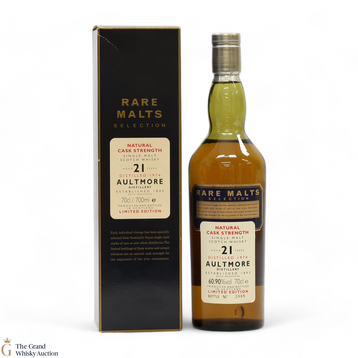 Aultmore - 21 Year Old - 1974 Rare Malts 60.9%