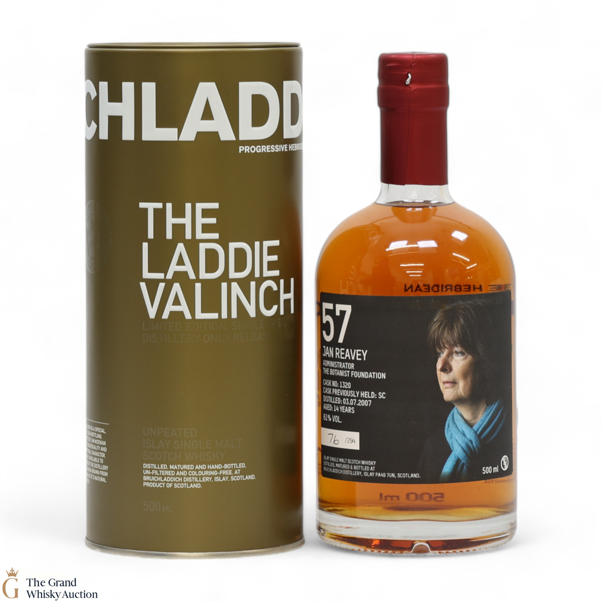 Bruichladdich - 14 Year Old - Valinch 57 - Jan Reavey (50cl)