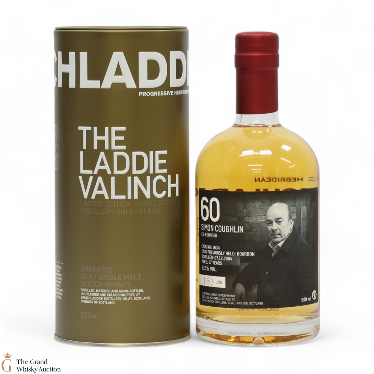 Bruichladdich - 17 Year Old - Valinch 60 -  Simon Coughlin (50cl)
