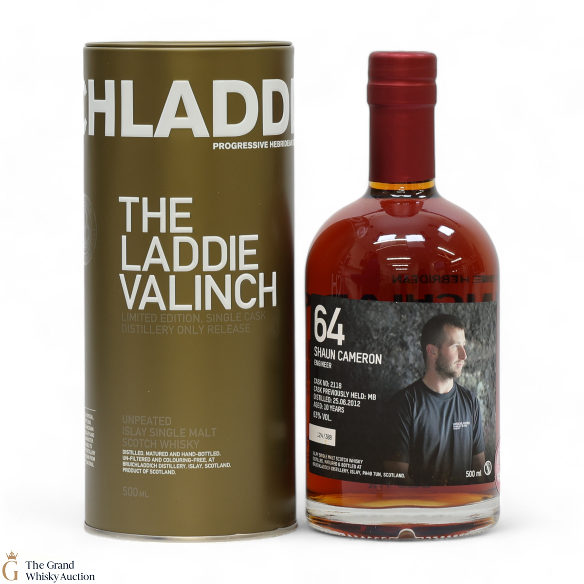 Bruichladdich - 10 Year Old - Valinch 64 - Shaun Cameron (50cl)
