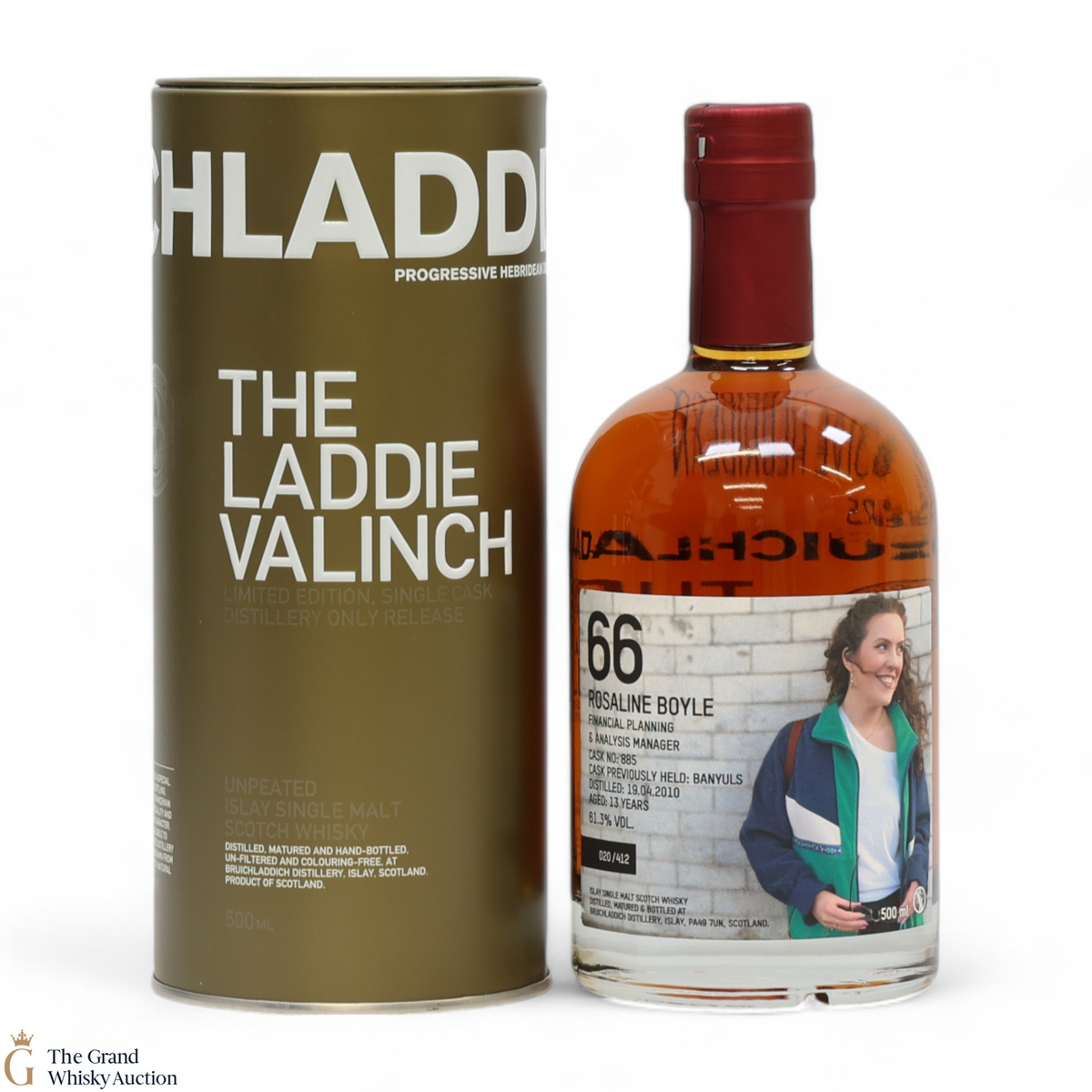 Bruichladdich - 13 Year Old - Valinch 66 - Rosaline Boyle (50cl)