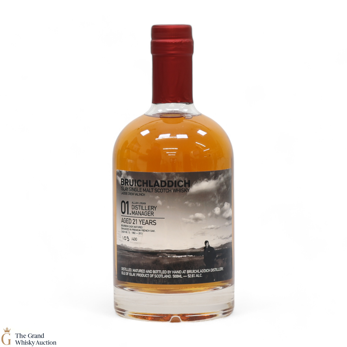 Bruichladdich - 21 Year Old - Valinch 01 - Allan Logan (50cl)