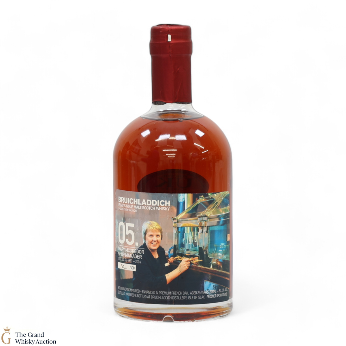 Bruichladdich - 24 Year Old 1990 - Valinch 05 - Mary McGregor (50cl)