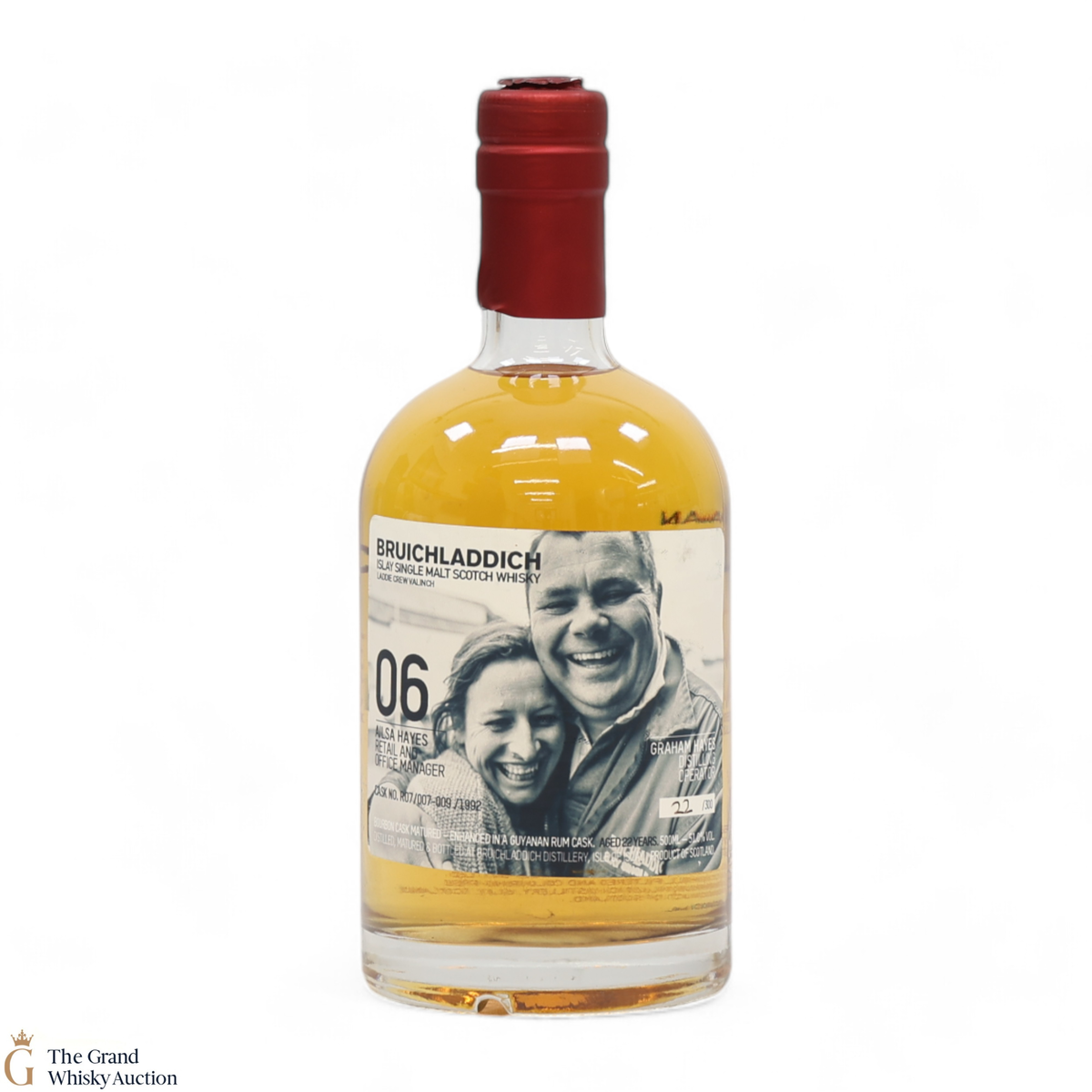 Bruichladdich - 22 Year Old - Valinch 06 - Ailsa Hayes (50cl)