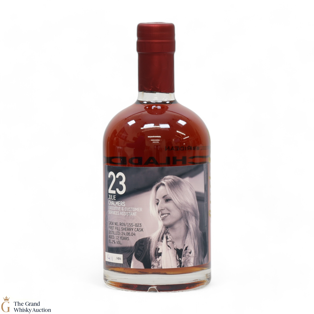 Bruichladdich - 12 Year Old - Valinch 23 - Julie Chalmers (50cl) SIGNED