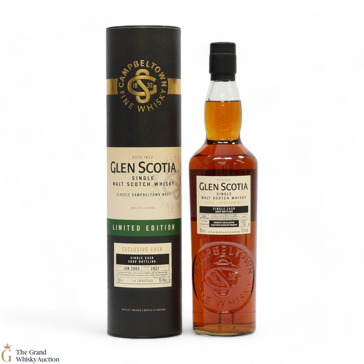 Glen Scotia - 2005 Single Cask #2017/413/6 - Shop Bottling
