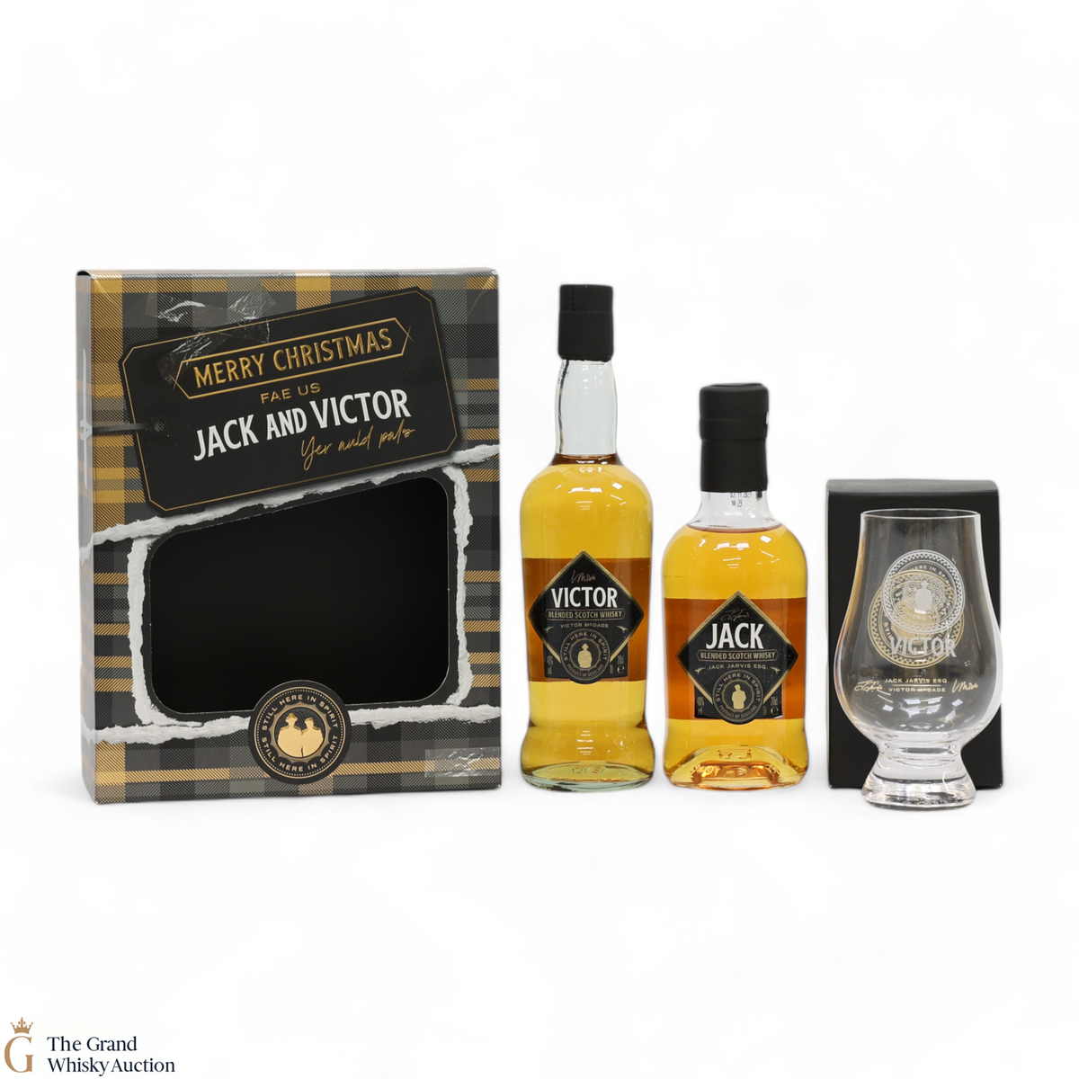 Jack & Victor 'Still Game' - Whisky Set with Glass (2x 20cl)